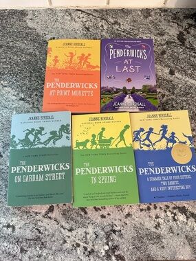 The Penderwicks Complete 5 Book Set Jeanne Birdsall Paperback Series Lot